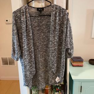 Women’s BCX Grey Cardigan Size M
